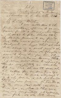 339. Madame Baptiste to Bp Patrick Lynch -- January 15, 1864