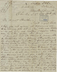 251. Madame Baptiste to Bp Patrick Lynch -- November 25, 1862