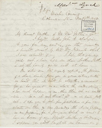 024. Madame Baptiste to Bp Patrick Lynch -- November 19, 1858