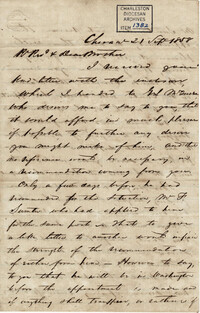 013. Francis Lynch to Bp Patrick Lynch -- September 21, 1858