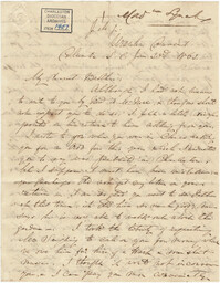 199. Madame Baptiste to Bp Patrick Lynch -- January 23, 1862