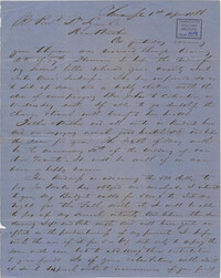 401. Francis Lynch to Bp Patrick Lynch -- April 1, 1866