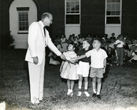 Summer reading closing exercises, Cooper River Memorial Library, 1955
