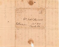 012a. William Manigault Heyward to Mother -- June 20th, ca. 1816