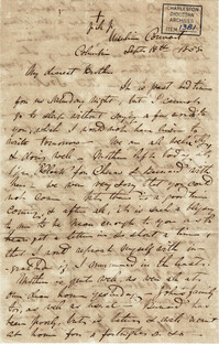 012. Madame Baptiste to Bp Patrick Lynch -- September 18, 1858