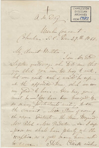 192. Madame Baptiste to Bp Patrick Lynch -- December 29, 1861