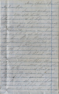 057. Willis Keith to Paul Trapier Keith -- June 19, 1862?.