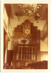 [Ark of Synagogue in Tangier, Morocco]