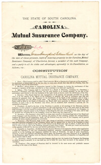 Certificate and Policy of Insurance for St. Matthew's Lutheran Church