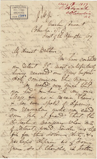 070. Madame Baptiste to Bp Patrick Lynch -- August 15, 1859