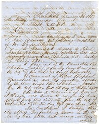 Letter from Joseph H. M. Chumaciero to Philip Wineman, January 4, 1872