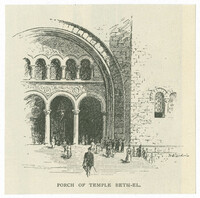 Porch of Temple Beth-El