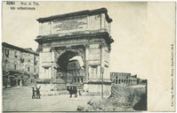 Roma - Arco di Tito, lato settentrionale