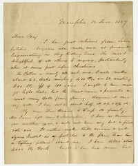 Letter from H. Tilman to Alfred Wardlaw, December 1859