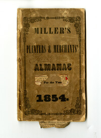 Samuel Wilson journal, 1854