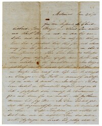 Letter from Miriam Hirsch to her Husband, June 4, 1855