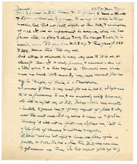 Letter to Jane L. Raisin from Jacob S. Raisin, July 14, 1924