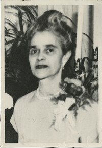 Photo of woman with corsage