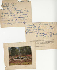 Notecard from Rossina S. Kennerty to Mamie Fields, November 30, 1967