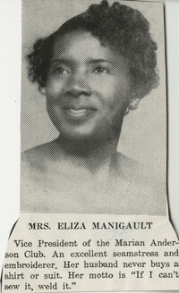 Mrs. Eliza Manigault