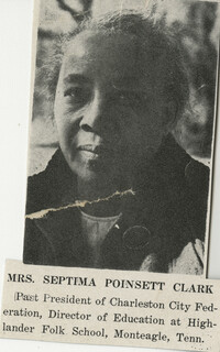 Mrs. Septima Poinsette Clark