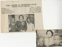The Addie H. Pickens Club
