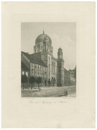 Die neue Synagoge in Berlin