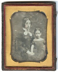 Portrait of Ellen Phillips and Catherine Phillips
