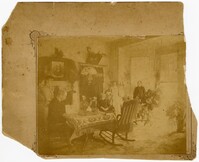 Photograph of Interior Room of Armida Cohen Emanuel's Home