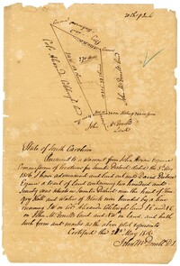 Sumter Land Tract Agreement, 1806