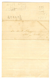 Letter to Dr. Arthur B. Flagg, March 6th, 1883
