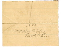 Letter to Dr. Arthur B. Flagg, 1886