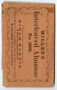 Miller's Interleaved Almanac for 1866
