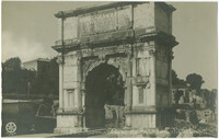 Roma - Arco di Tito con Palatino