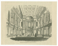 Interior of Synagogue at Great St. Helen's