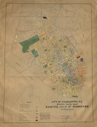 City of Charleston, SC, Zoning Data Map: Existing Uses of Properties