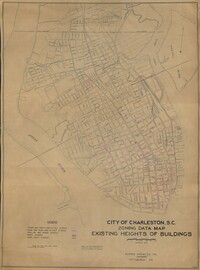 City of Charleston, SC, Zoning Data Map: Existing Heights of Buildings