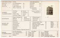 Index Card Survey of 77 Church Street