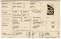 Index Card Survey of 79 Church Street