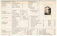 Index Card Survey of 94 Church Street
