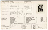 Index Card Survey of 105 Church Street