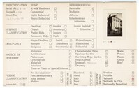 Index Card Survey of 116 Church Street