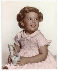 Photo of Catherine Cecile Meyerson as a Toddler