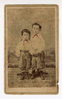 Photo of Two Unidentified Boys