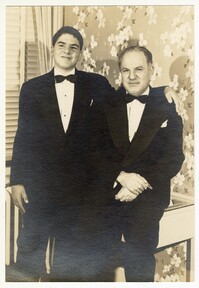 Photo of Edwin Pearlstine Sr. and Jr.