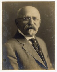 Headshot Portrait of A.A. Strauss