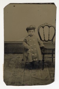 Tin Type of a Young Child