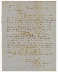 Letter to Robert F.W. Allston, May 9th, 1863