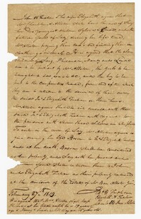 Contract Between John M. and Elizabeth Tucker and Charlotte Ann Allston, 1819