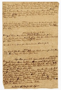 Tax Account for Clothes, Blankets and Shoes Given to 160 Enslaved Persons at Friendfield and Point Plantation, 1819